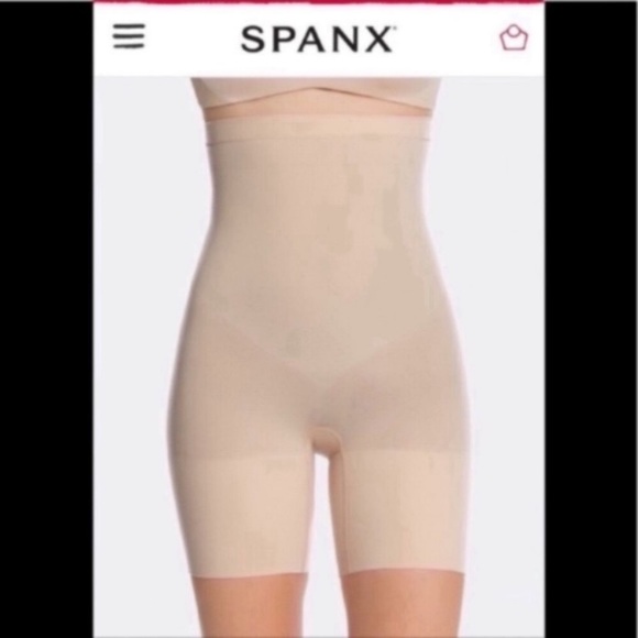 SPANX Other - NWT SPANX Higher Power Shorts Nude 1X